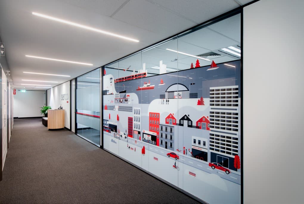 Commercial Office Fitouts Adelaide, Serco | Contour Interiors