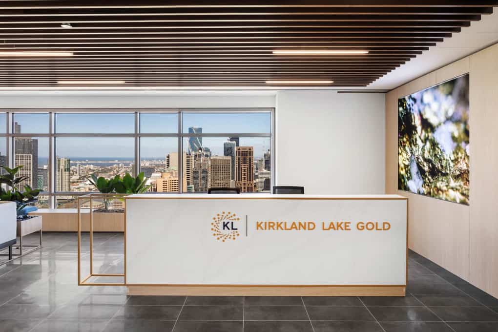 Office Fitouts Melbourne, Kirkland Lake Gold | Contour Interiors