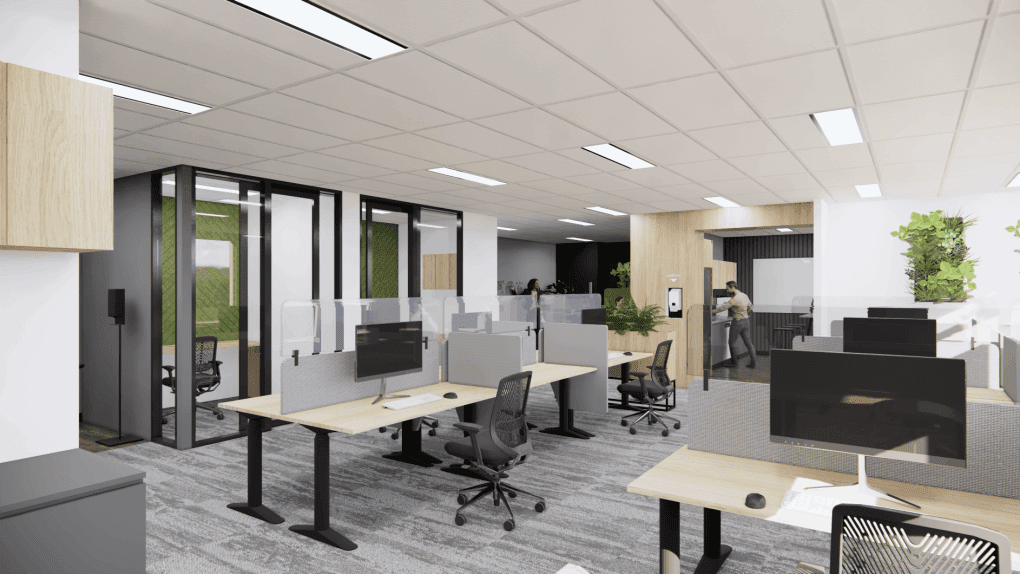 Quick Guide for a Covid-Safe Office Layout, Workspace | Contour Interiors